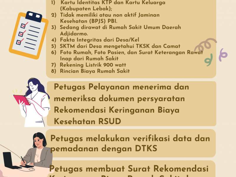 PELAYANAN REKOMENDASI KERINGANAN BIAYA KESEHATAN DI RSUD